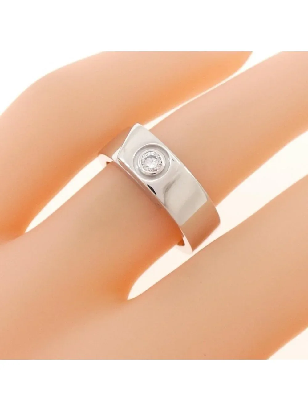 Cartier Anniversary Ring White Gold